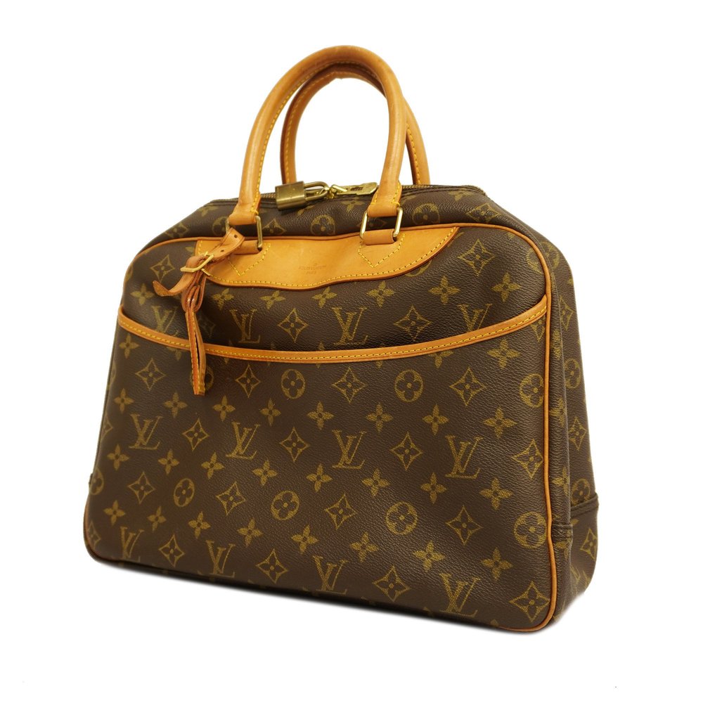 Auth Louis Vuitton Monogram Deauville M47270 Women's Handbag
